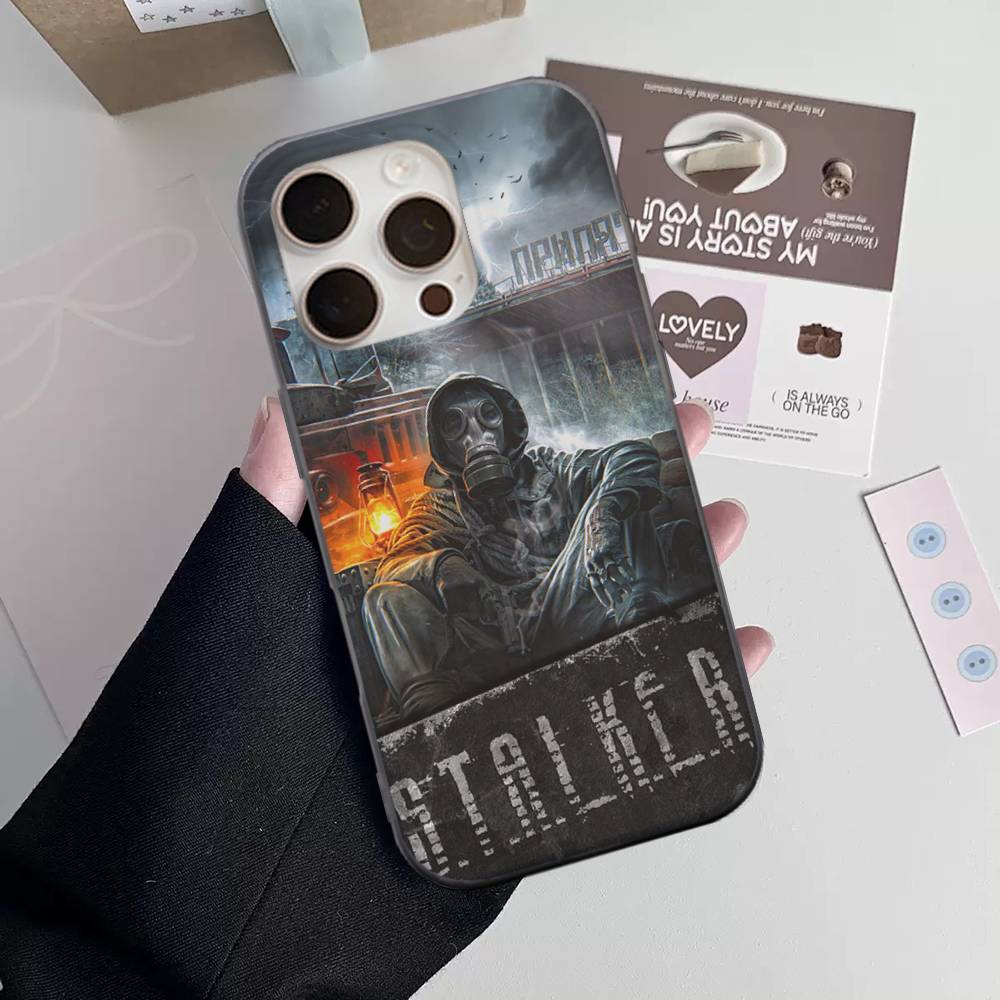 Постапокалиптическая игра Metro 2033 для iPhone 16 15 14 13 12 11 17 Pro Max Plus Волна Гофрированный чехол для телефона Противоударная крышка