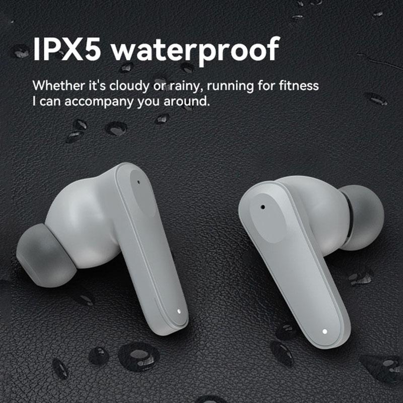 Беспроводные наушники с функцией шумоподавления ENC, внутриканальная гарнитура, Hi-Fi стерео музыка с HD-микрофоном, водонепроницаемые наушники с низкой задержкой