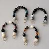 New Woman Bag Strap Accessory Brown Black Acrylic Resin Beads Parts Luxury Handcrafted Wristband Women CUte Bag Handle Chain