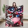 Soft Warm Blanket Picnic Animated Game P- Persona 5 Bedding Throws  Flannel Bedspread For Couch Chair Aesthetic Sofa Bed Cover