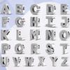 26 A-Z Alphabet Letters Charm Beads 925 Silver Charm Bead Fit Charm Bracelets Pendant DIY Jewelry