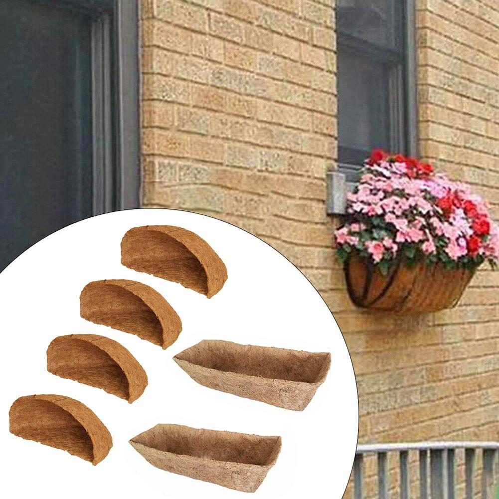 Дышащий коврик из кокосовой пальмы, цветочная корзина, цветочный горшок, садоводство