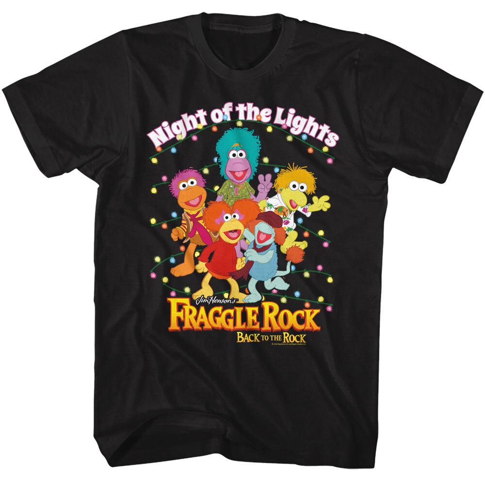 Fraggle Rock Back To The Rock Jim Henson Night Of The Lights Men's T Shirt