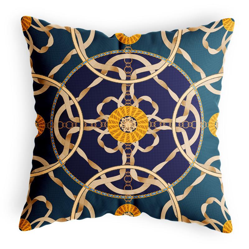 Наволочка Декоративная Полиэстер Лен Сатин Сатин Домашний Стиль Чехол для Подушки Автомобильная Подушка для Спины Наволочка Диван