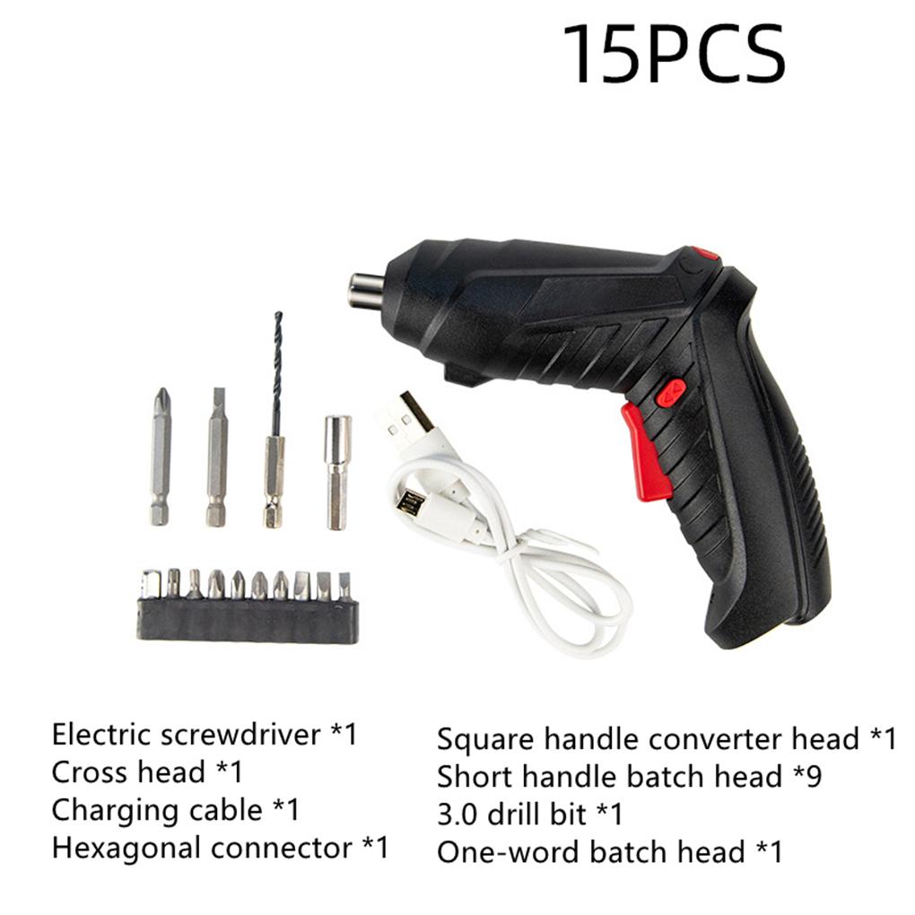 Portable Power Tool For Quick And Easy Screwdriving Electric Screwdriver Rechargeable LED Light