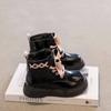 2024 Children Short Boots for Girls Winter New Fashion Sweet Bowtie Soft Bottom Anti-slippery Versatile Casual Side Zipper Shoes