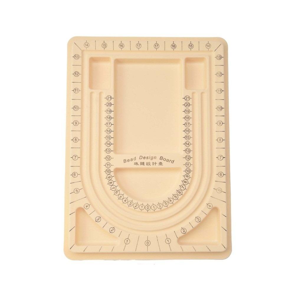 Design Board Bracelet Necklace Tray Handmade Jewelry Making Measuring Tools For DIY