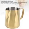 Pointed Spout Milk Pitcher Rustless Steel Measuring Cup Coffee Latte Art Jug  Proportion Measuring