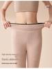 Women's Thick Fleece-Lined Wool-Blend Pants, Ideal for Winter Outdoor Wear, Extra-Warm and Cozy.