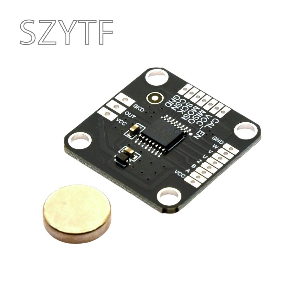 21-битный магнитный энкодерный модуль MT6835 с выходом PWM/SPI – Высокопроизводительная замена энкодера для бесщеточных двигателей, аналог AS50