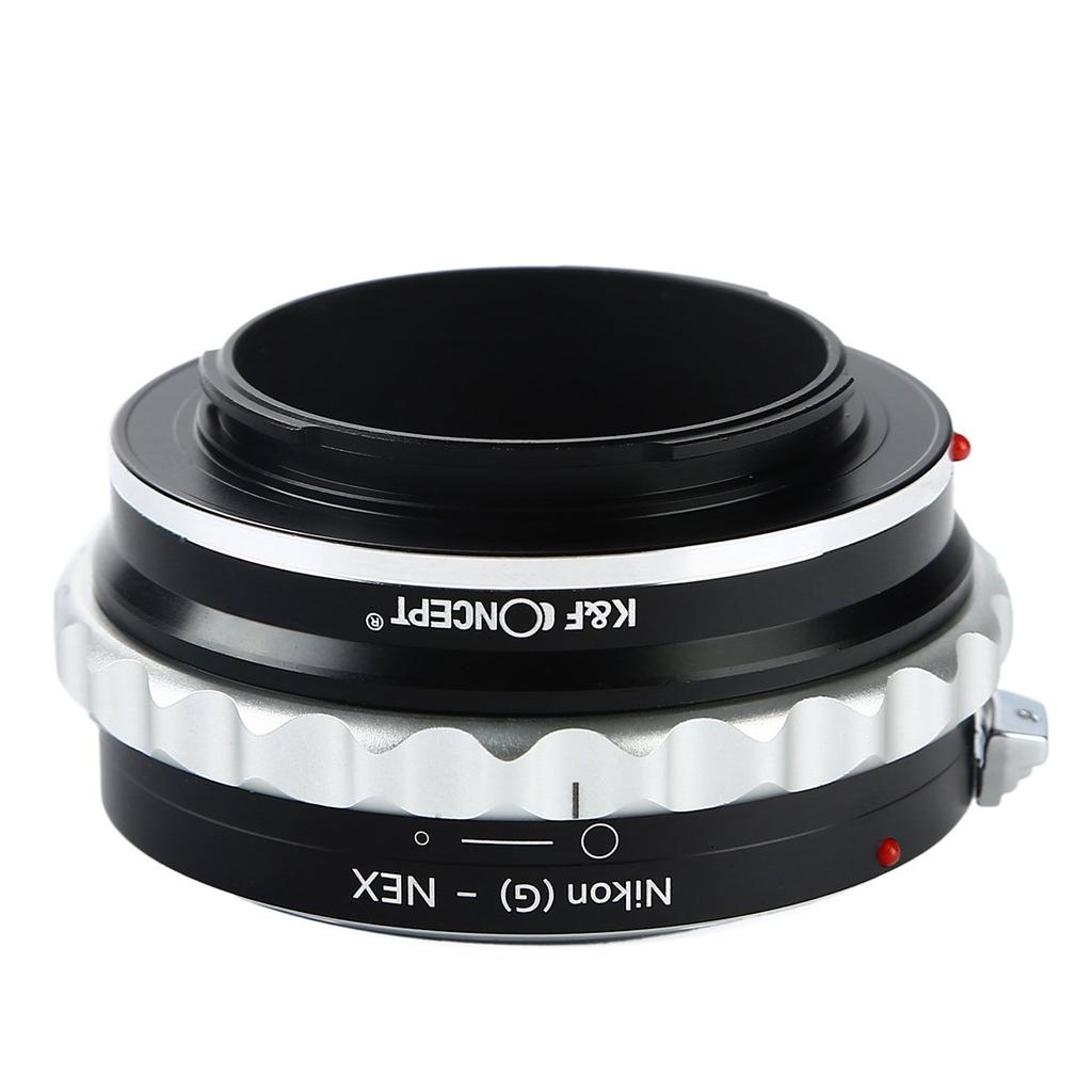 Concept Lens Mount Adapter F Mount Type Lens Sony E Mount with Aperture Ring K&F KF-NGE (Nikon (G Compatible) Conversion)