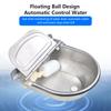 Stainless Steel Automatic Waterer Pet Livestock Tool Animals Water Bowl with Floating Ball for