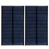 2 шт. Мини поликристаллическая солнечная панель DIY зарядное устройство для аккумулятора Панель зарядного устройства на солнечной энергии 1,6 Вт 5,5 В
