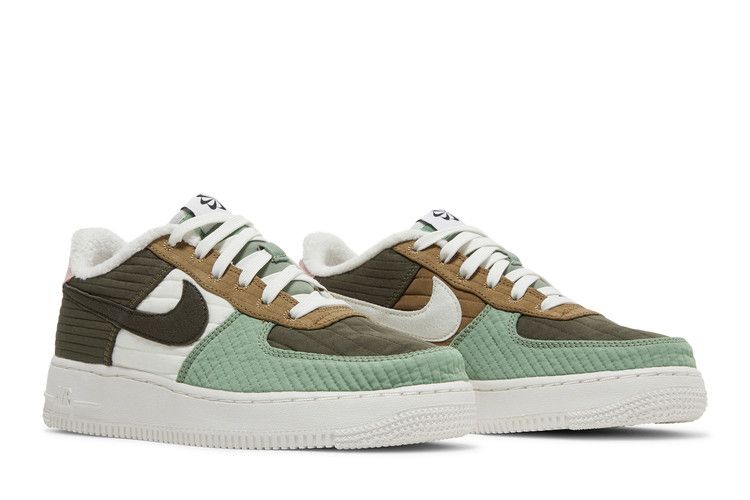 Kids' Sneakers Nike Air Force 1 Low Toasty Oil Green (GS) Oil Green/Sail/Medium Olive/Sequoia