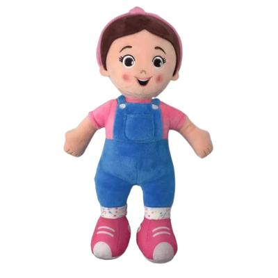 Плюшевая игрушка кукла Мисс Рэйчел Мягкая набивная Мультяшная Говорящая Поющая Музыкальная Мисс Рэйчел Плюшевая Интерактивная игрушка Подарок на День Рождения