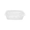 WS Disposable Microwaveable Rectangular Food Container (450ml)
