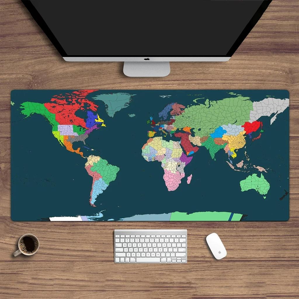 Древняя карта Средиземья Коврик для мыши Большая площадь XXL Игровой Офисный Настольный компьютер Ковер Коврик для стола для ноутбука Настольный коврик Ковер для клавиатуры