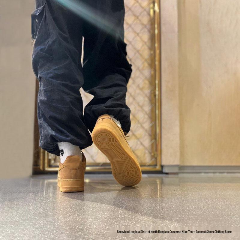 Кроссовки Air Force One с воздушной подушкой из коровьей кожи - Увеличивающие рост, унисекс, белые