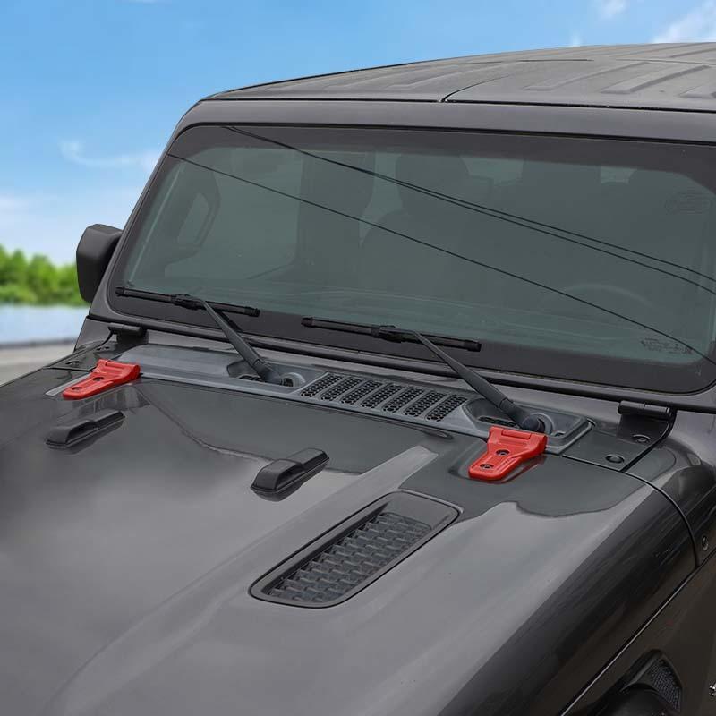 ABS капот двигателя автомобиля крепление для запасного колеса шарнирная ручка украшение корпуса наклейка наклейка для Jeep Wrangler JL 2018 Up 4-дверная версия Внешние аксессуары