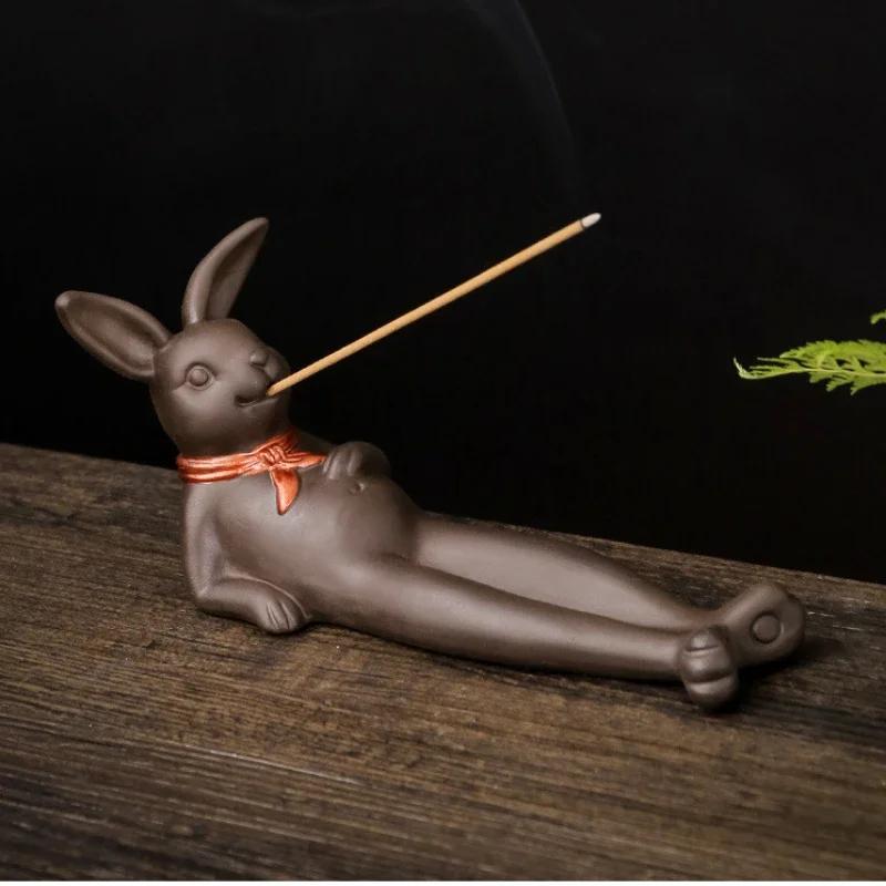 Подставка для благовоний для спальни, декоративная подставка для благовоний в виде лягушки для ароматерапии, медитации, снятия стресса, пеплоуловитель для йоги