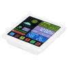 Wireless Weather Clock Digital Thermometer Hygrometer with Touch Screen for Home Use USB 5V