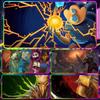 Коврик для мыши Slay The Spire Игровой Светящийся светодиодный коврик для мыши Игровой стол RGB Deskmat Клавиатура ПК Коврик для мыши