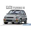 Aoshima Bunka Kyozai (AOSHIMA) 1/24 The Model Car Series No. 60 Honda AA City Turbo II 1985 Plastic Model Kit, Molded In Color