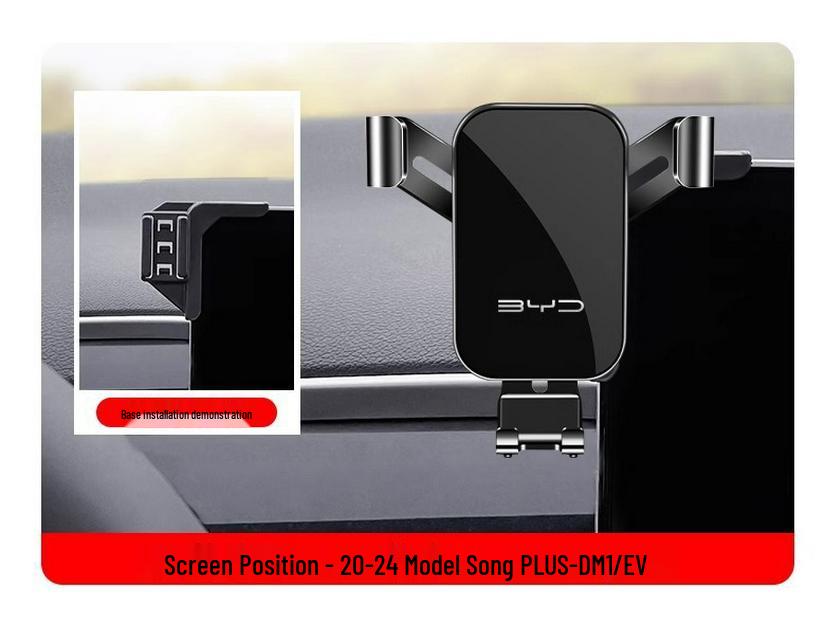 BYD Dolphin Qin Han EV Tang DMI Song Yuan PRO Car Phone Holder E5 Accessories
