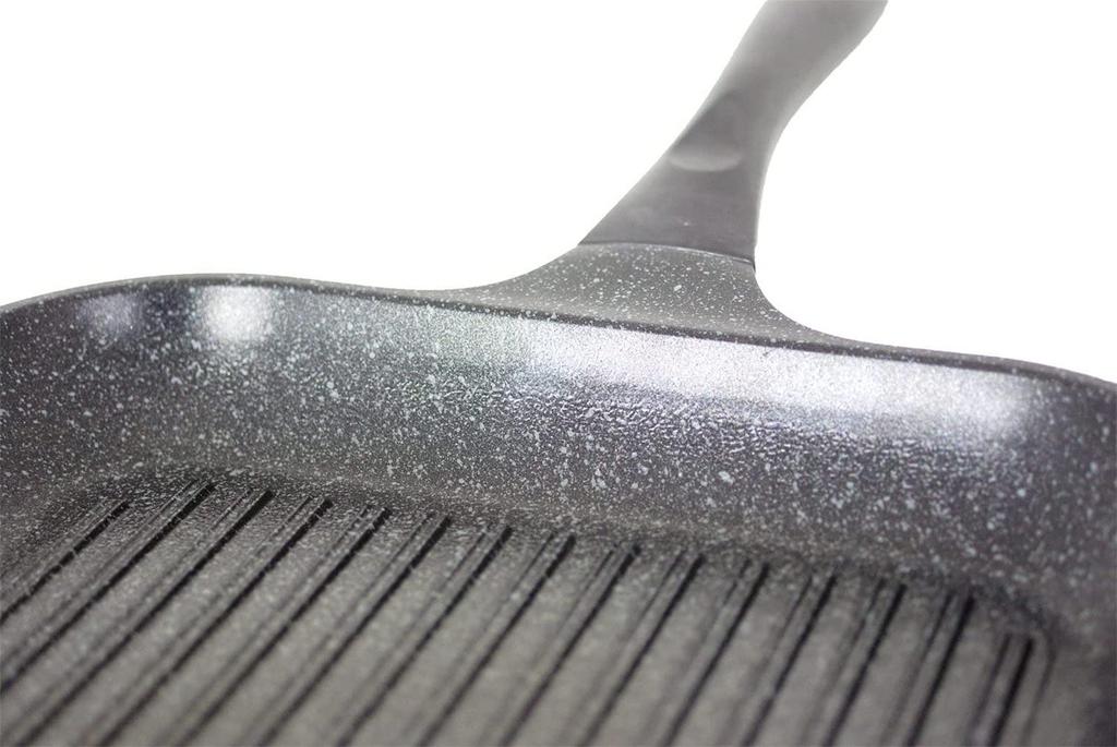 Tafco Grill Pan 28 x 48 x Lightweight DMC Black 6.5cm F-7107