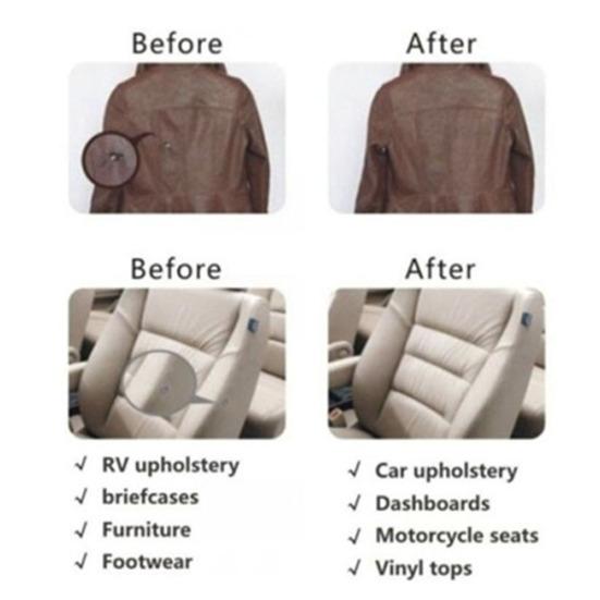 20/60 мл универсальное автомобильное сиденье, диван, кожаное пальто, масло для ремонта царапин и трещин