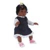 55 см кукла для малышей и девочек, милая реалистичная черная кожа, кукла-реборн, детская игрушка в подарок