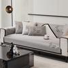 Sofa Cushion Summer Embroidered Sofa Mat Seat Cushion New Anti-slip Cool Cover Cloth