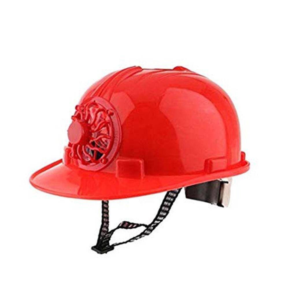 Adjustable Fan Safety Helmet Solar Power Solar Hat Breathable Fan Helmet Construction Site