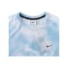 Nike Модная Простая Короткорукавная Футболка-Пуловер для Мужчин, Сине-Белая