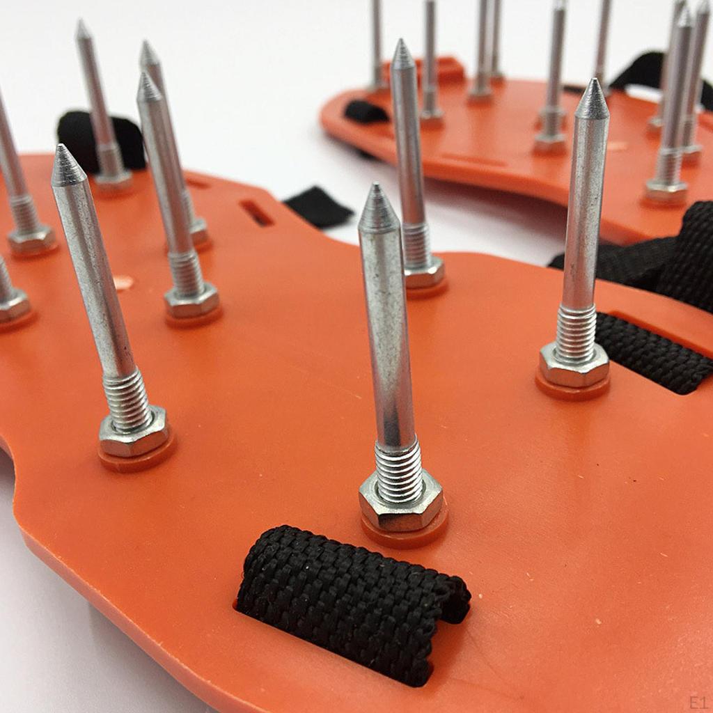 Газон аэратор обувь шипы регулируемые ремни для эпоксидного напольного покрытия