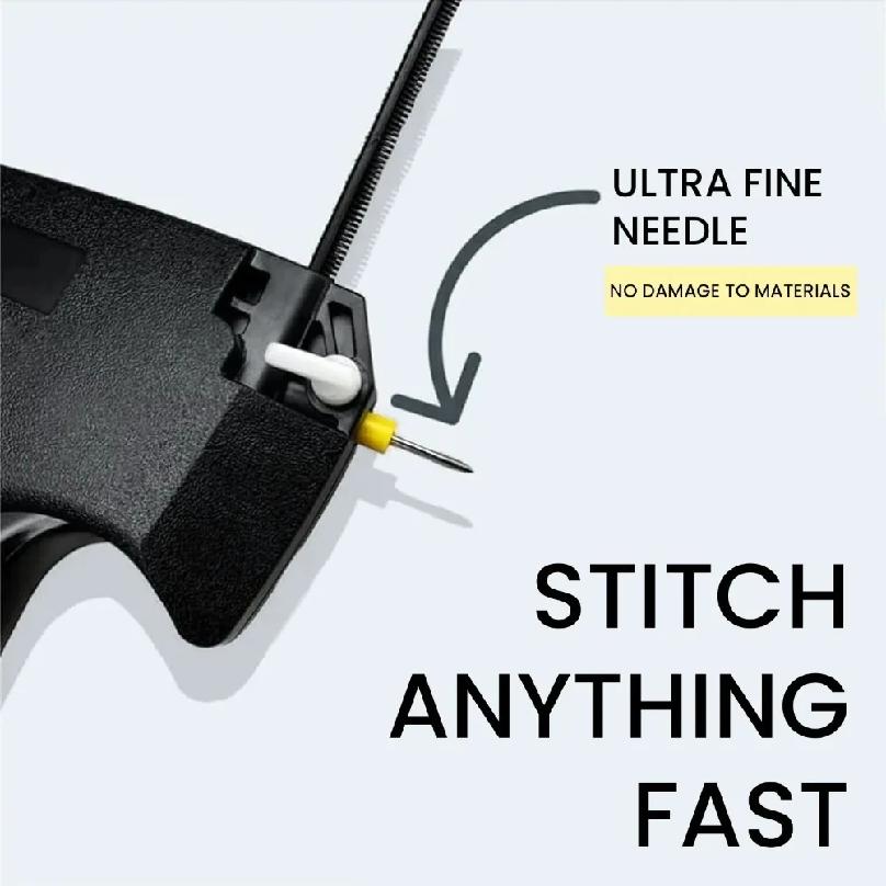 Clothing Fixer Micro Stitch Gun Fine Stitch Tagging Gun For Clothing Mini Stitch Gun Sewing Quilting Hemming Quick Stitch Gun