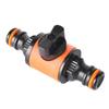 1PCS Garden Hose Pipe In-Line Faucet Tap Shut Off Valve Fitting Watering Irrigation Connector Quick Coupler Garden Supplies