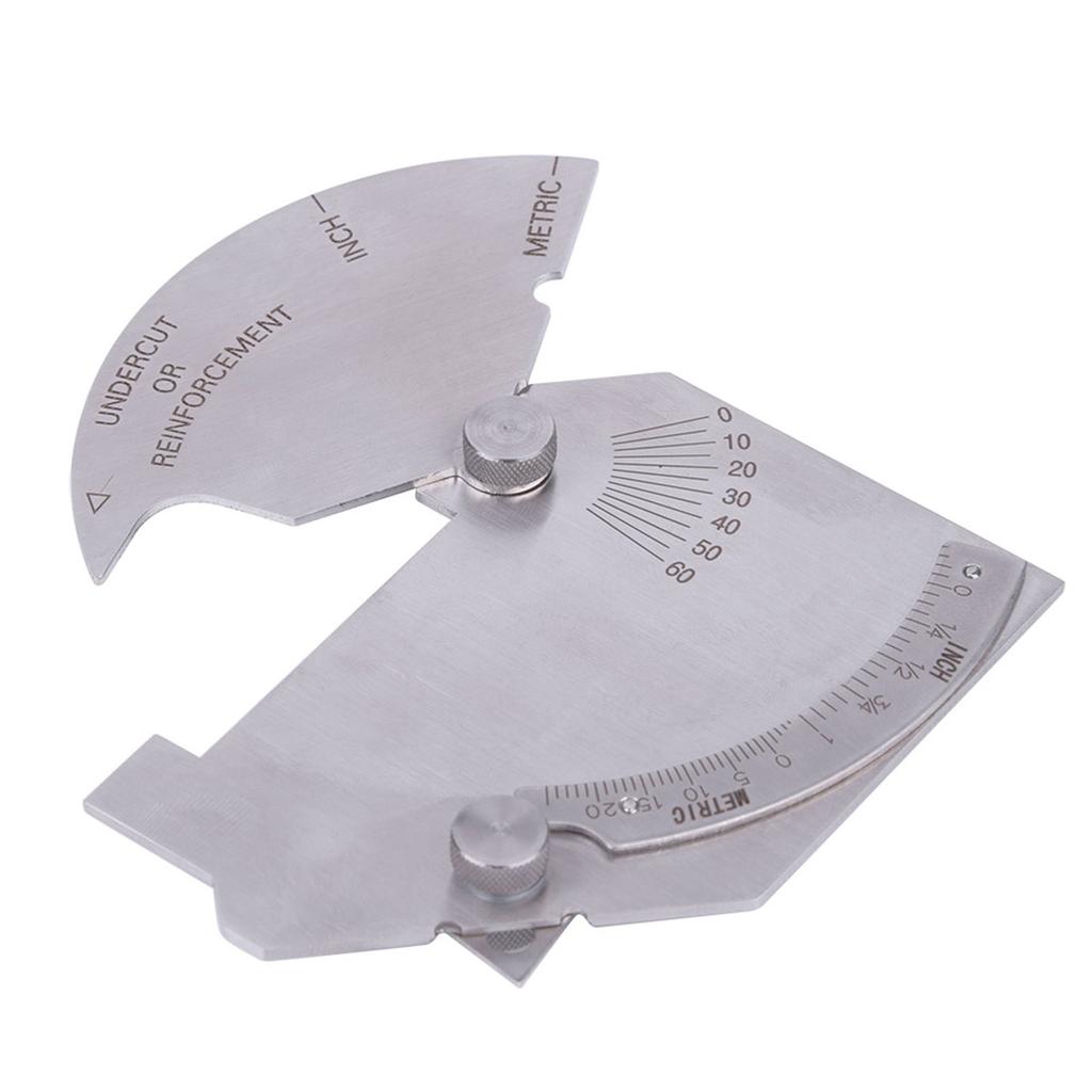 MG 8B Bridge Cam Welding Gauge Welded Surfaces Joint Undercut Fillet Leg Throat Gage