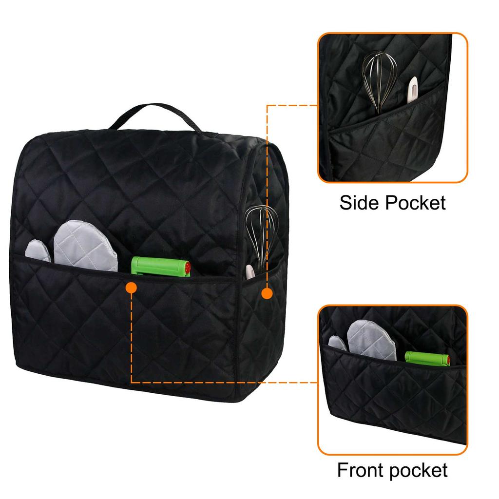 Thickened Quilted Cotton Blender Dust Cover Durable Waterproof Mixer Cover Indoor Kitchen Small