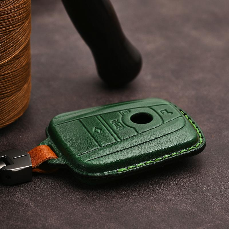 Genuine Leather Protector for Bmw I3 Key Cover I8 New Energy Vehicle Key Case Cover Fob