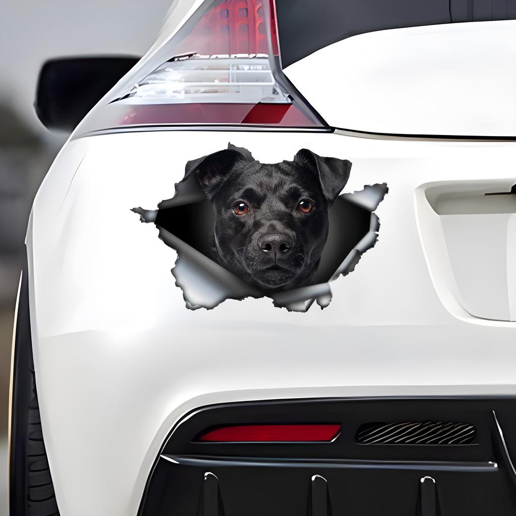 Наклейки на бампер автомобиля Patterdale Terrier для автомобиля, грузовика, фургона, модные наклейки, виниловые наклейки