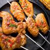 10 шт. Шпажки для барбекю с деревянной ручкой, защищающие от ожогов, многоразовые, металлические шпажки для барбекю из нержавеющей стали 304, широкие шпажки