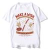 One Wish Willow cotton top tees teen graphic Graphic Breathable 2000s shirt Vintage 80s Grunge 2000s hip hop1