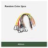 2pcs Multifunction Umbrella Rope Hook 7-Core Key Ring Carabiners  Outdoor Camping Sports Accessories