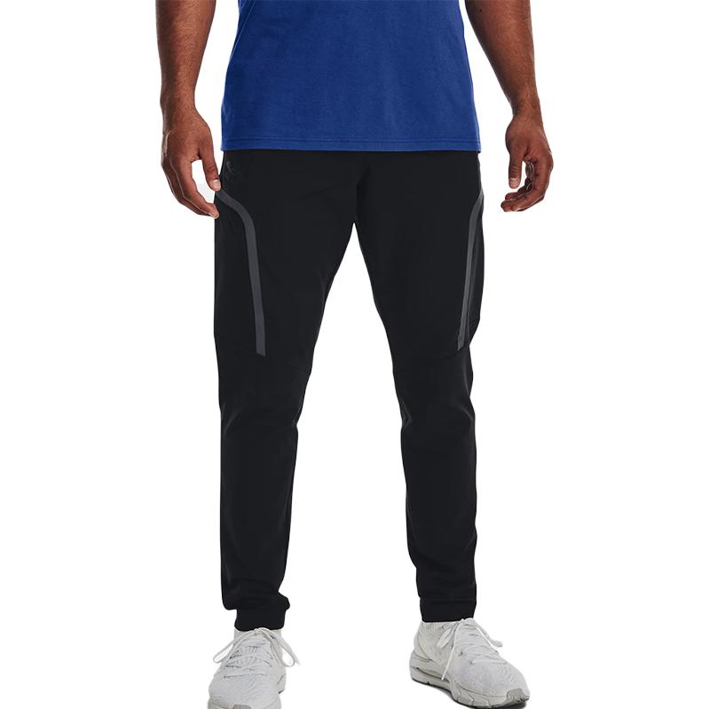 Under Armour Однотонные штаны для фитнеса и бега на шнуровке, мужские брюки черного цвета 1373864-001