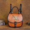 Vintage Design Women Mini Backpacks Genuine Leather Shoulder Bags for Ladies Brand Fashion Handbags Crossbody Bags