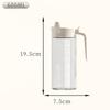 Transparent Oil Tank Curved Handle Oil Bottle Easy To Use Seasoning bottle  Kitchen