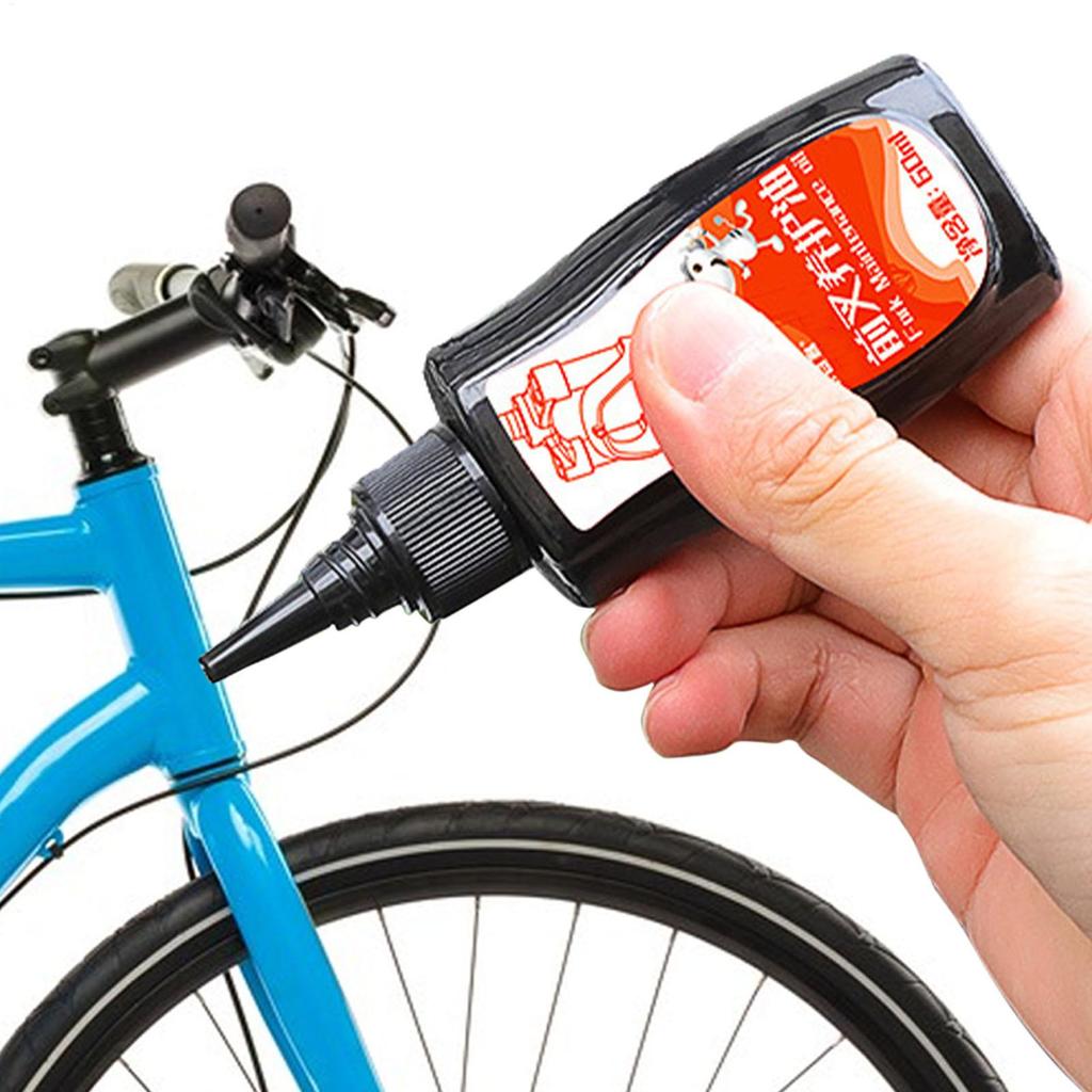 60ml Bicycles Chain Lubricant Mountain Bike Front Fork Shock Absorbers Lubricant Oil Anti-rust Grease Bike Chain Maintenance