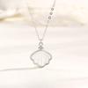 A Shell Necklace Female Korean Light Luxury Personality Niche Collarbone Chain Fritillary Shell Couple Pendant Ins