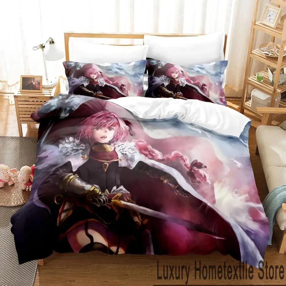 3D-принт FateApocrypha Astolfo Anime Комплект постельного белья для мальчиков и девочек Twin Queen King Size Пододеяльник Наволочка Кровать для мальчиков Взрослый